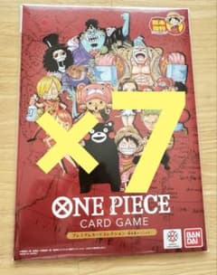 ONE PIECE プレミアムカードコレクション　10枚×7セットのサムネイル