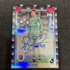 topps Jリーグ キムジンヒョン 10/10 セレッソ大阪 サインカード