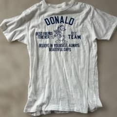 値下げ！デニムダンガリー⭐︎ドナルドダック Tシャツのサムネイル