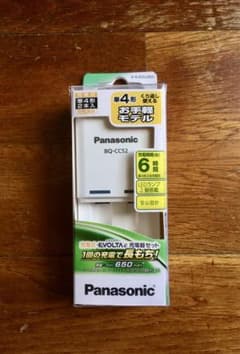 Panasonic 単3形・単4形ニッケル水素電池専用充電器 BQ-CC52のサムネイル