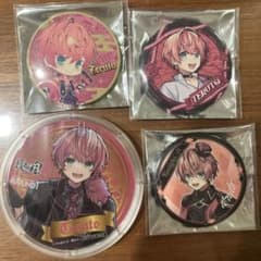 てるとくん 缶バッジ コースター 4個セットのサムネイル
