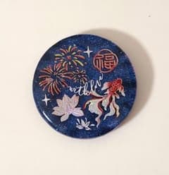 1629」レジンヘアゴム ポニーフック ブローチ マグネット - メルカリ