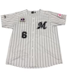 千葉ロッテマリーンズ 西川史礁 選手 レプリカユニフォーム ホーム M