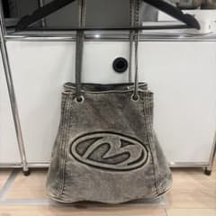 【大幅値下げ中】ヴィンテージ加工 デニム加工 ショルダーバッグのサムネイル
