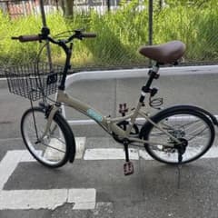 【横浜 桜木町受渡希望】美品 ４月購入ノーパンク折りたたみ自転車 横浜 桜木町受渡希望】美品 4月購入ノーパンク折りたたみ自転車