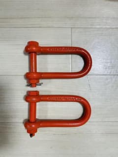 強力長シャックル　大洋製器工業　TAIYO WILL 2.5t×2個のサムネイル