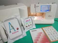 ❤️整備済ブラザーミシン festival EM106文字模様 大液晶 自糸