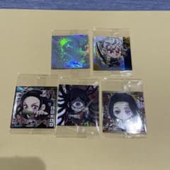鬼滅の刃 シール 5枚セットのサムネイル