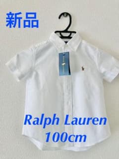 ラルフローレン　Ralph Lauren 100 半袖シャツ　ホワイトのサムネイル