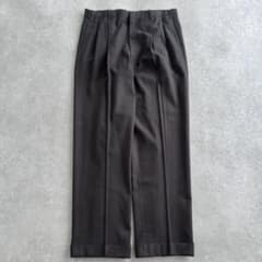y*o様 50s ウールスラックス ブラック チャコール 40s 60s - メルカリ