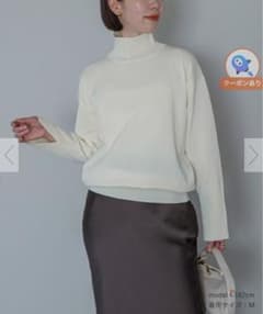 ur's ハイネックドロップショルダーオーバーサイズニットのサムネイル