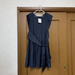 green label relaxing ワンピース　ネイビーのサムネイル