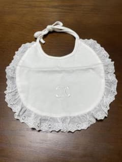 ♥CELINEロゴ刺繍レースベビースタイ♥のサムネイル