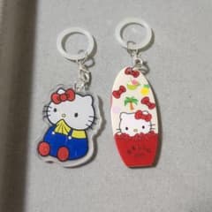ハローキティ キーホルダー 2個セットのサムネイル
