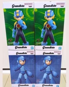 Grandista ロックマン & ロックマンエグゼフィギュアセット 4体セット
