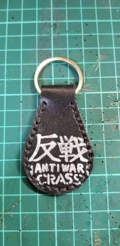 オーダーメイド キーリング　反戦　punk好きおすすめ!のサムネイル