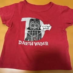 ダース・ベイダー Tシャツ 赤　120cmのサムネイル