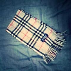 ★BURBERRY★マフラー★グレー★のサムネイル