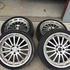 19インチ アルミホイール セルシオ 30/31 アルファード エスティマ等にのサムネイル