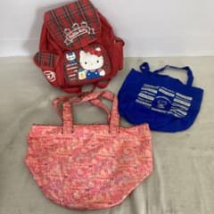 3点セット☆1990年製あり】ハローキティ リュック トートバッグ