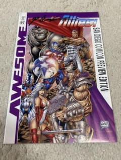 Awesome Preview San Diego Comicon サイン入り Awesome Preview San Diego Comicon サイン入り - メルカリ