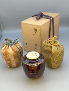 茶道具 茶入 林英仁 瀬戸肩衝 - メルカリ