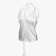 theredthread trace cross camisole white - メルカリ