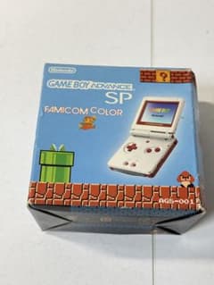 箱痛み大 ゲームボーイアドバンスSP ファミコンカラー - メルカリ
