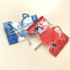 ディズニー ミッキー＆ミニー ロリポップ風キーホルダー 2点セットのサムネイル