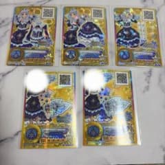 アイカツスターズ♡ロゼッタソーンコーデ♡SPRカード♡5枚セットのサムネイル