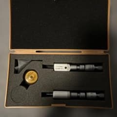 ミツトヨ 精密マイクロメーターセット 2-2.5mm 2.5-3mm - メルカリ