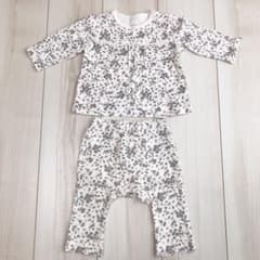 《セットアップ》小花柄ホワイトのサムネイル