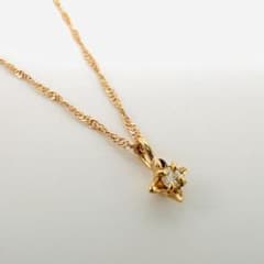 agete ネックレス ダイヤモンド ゴールド K18 PG スクリューチェーン agete ネックレス ダイヤモンド ゴールド K18 PG スクリューチェーン