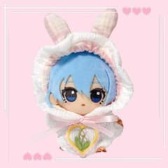 ちる様ぬい服 ふわふわ 猫耳 うさ耳 着ぐるみ にじぱぺ ちびぐるみ いつぬい ぬい服 10cm うさ耳 ベビー服 ピンク 着ぐるみ ぬい活 ちびぐるみ