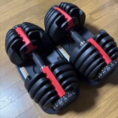 ほぼ新品　東京　ダンベル　可変式　近場で配達無料　24kg*2 ほぼ新品 東京 ダンベル 可変式 近場で配達無料 24kg*2 - メルカリ