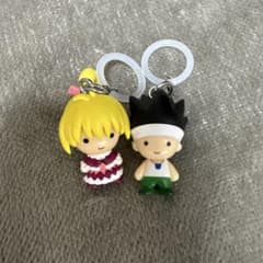 HUNTER×HUNTER ビスケ、ゴン 目印アクセサリー 2個セットのサムネイル