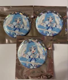 ラフォーレ原宿　ハートキャッチプリキュア　缶バッジ　キュアマリンのサムネイル