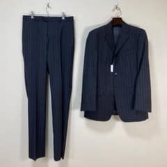 タリアトーレ Super120's 3B スーツ グレー系 ストライプ 48 - メルカリ