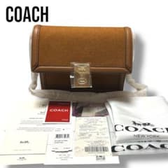 新品タグ有】COACH コーチ ショルダーバッグ CY258 ブラウン - メルカリ