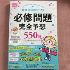 看護師国試2023 必修問題 完全予想550のサムネイル