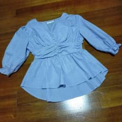 新品　ストライプ　トップスのサムネイル