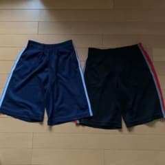 UNIQLO DRYハーフパンツ 140 2枚組のサムネイル