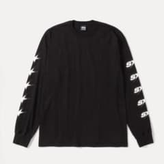Stussy ブラック 長袖 Tシャツのサムネイル