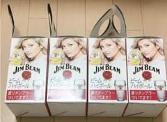 ジムビーム グラス 4個セット  新品 未使用のサムネイル