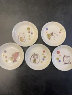 たち吉　小皿5枚セットのサムネイル