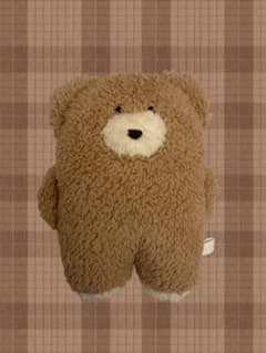 フワフワクマのぬいぐるみ 茶色のサムネイル