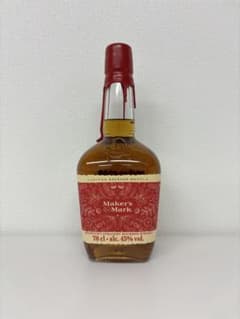 Maker's Mark 限定版ウイスキー ホリデーボトル - メルカリ