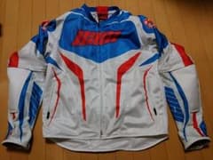 ★ ICON メッシュジャージ 青白赤 サイズL 美品 ★のサムネイル