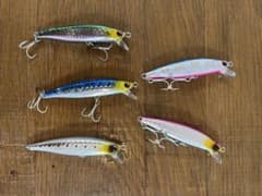 青物ルアー ダイワ ショアスパルタン ウォブリア　セット　95 sのサムネイル