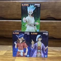 Dr.STONE 石神千空 七海龍水 あさぎりゲン フィギュア 3体セット